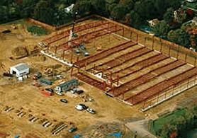 View of CT Darnell construction site