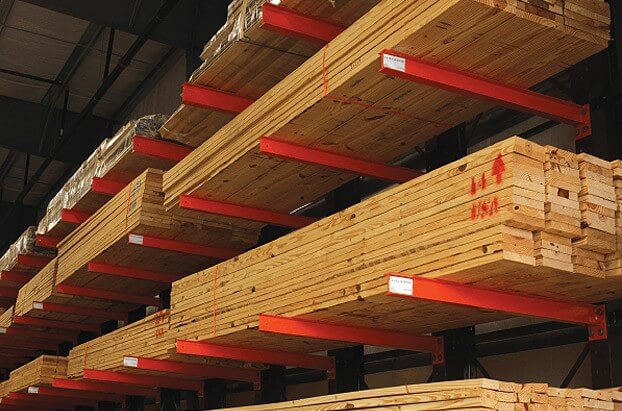 Structural Steel I-beam Cantilever Racks Sunbelt Rack®