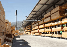 bulk storage buildings for LBM materials